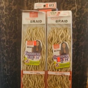 Hair Extensions/Blonde & Crochet Tool